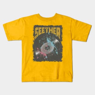 Seether Vintage Vynil Kids T-Shirt